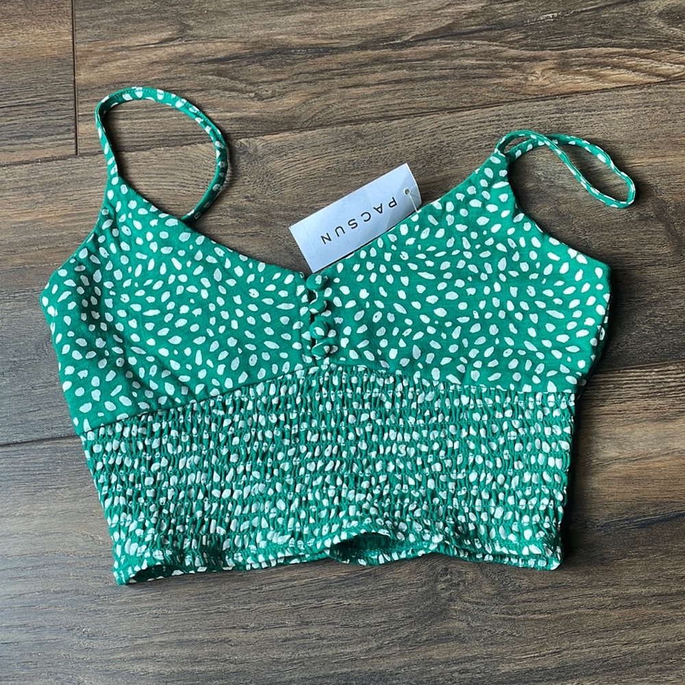 PacSun polka dot tank top